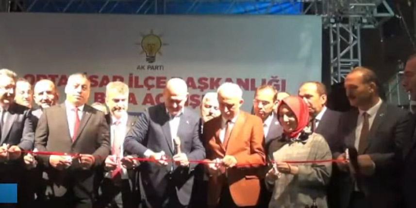 Bakan Soylu Trabzon'da Ortahisar İlçe binasını açtı