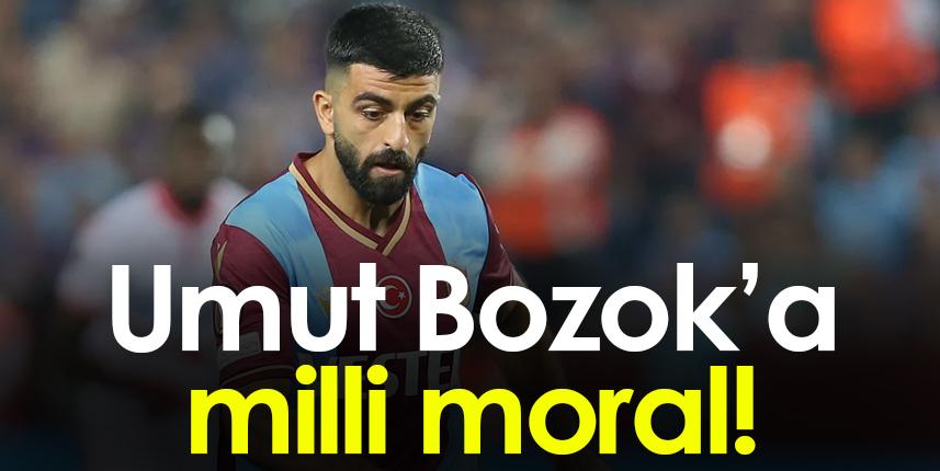 Umut Bozok'a milli moral!