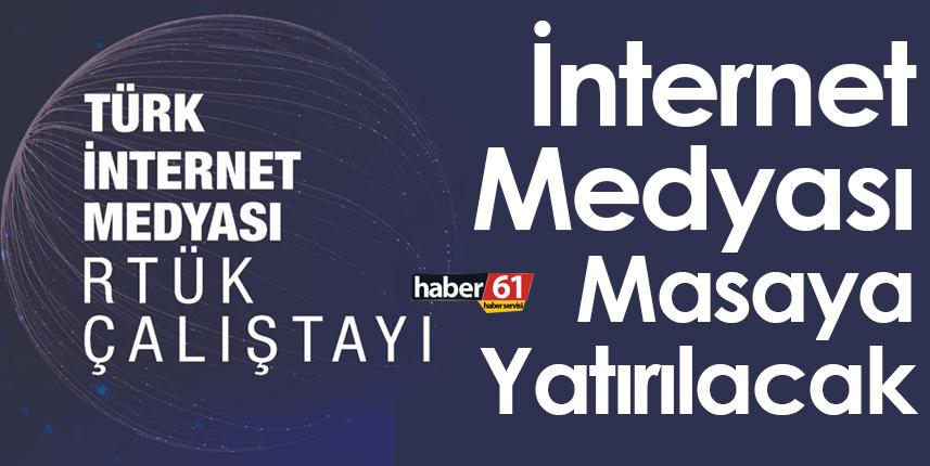 RTÜK İnternet Medyası Çalıştayı yapılacak