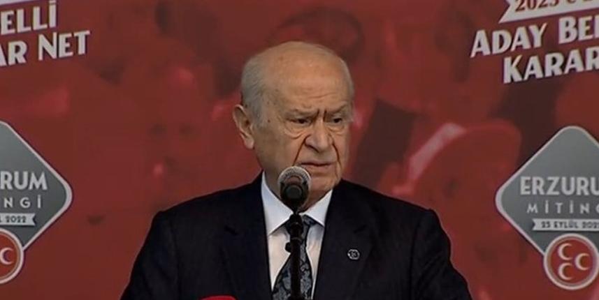 Devlet bahçeli: "Bizim adayımız belli"