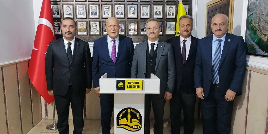 MHP heyetinden Bayburt'ta çıkarma