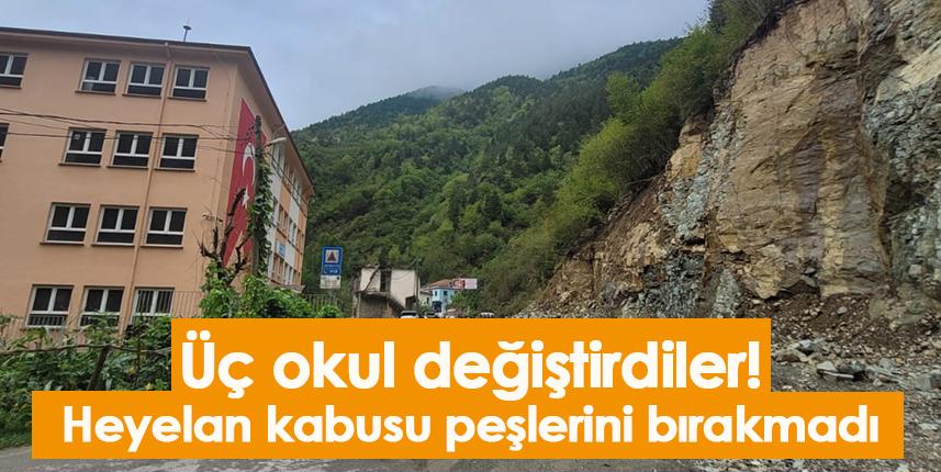Üç okul değiştirdiler! Heyelan kabusu peşlerini bırakmadı