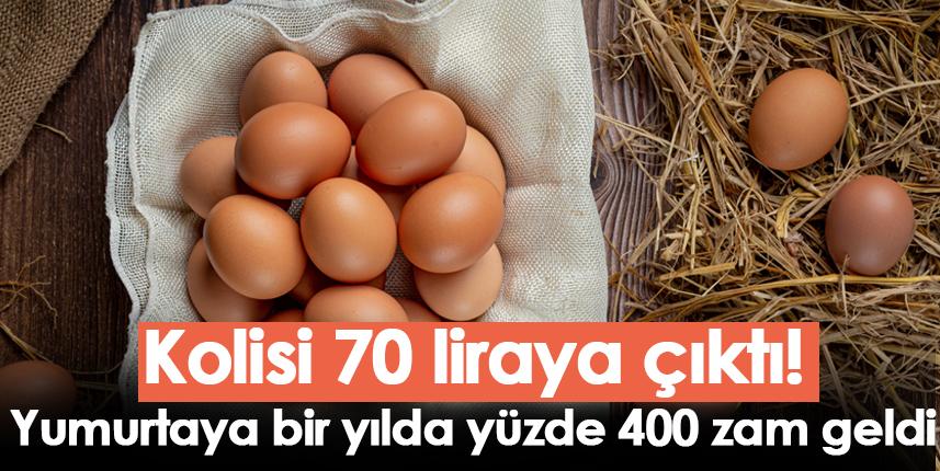 Yumurtaya bir yılda yüzde 400 zam geldi!