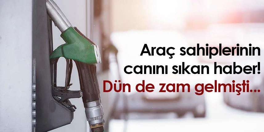 Araç sahiplerinin canını sıkan haber! Dün de zam gelmişti...