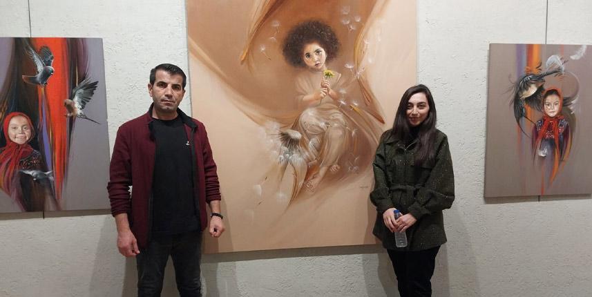 Trabzonlu ressamın UMUT’u beğeni topladı