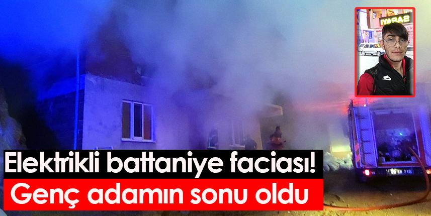 Gümüşhane'de elektrikli battaniye faciası!