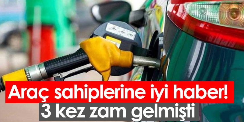 Araç sahiplerine iyi haber! 3 kez zam gelmişti