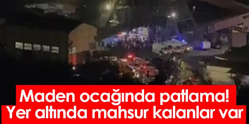 Maden ocağında patlama! - 14 Ekim 2022