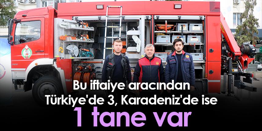 Bu iftaiye aracından Türkiye'de 3, Karadeniz'de ise 1 tane var!