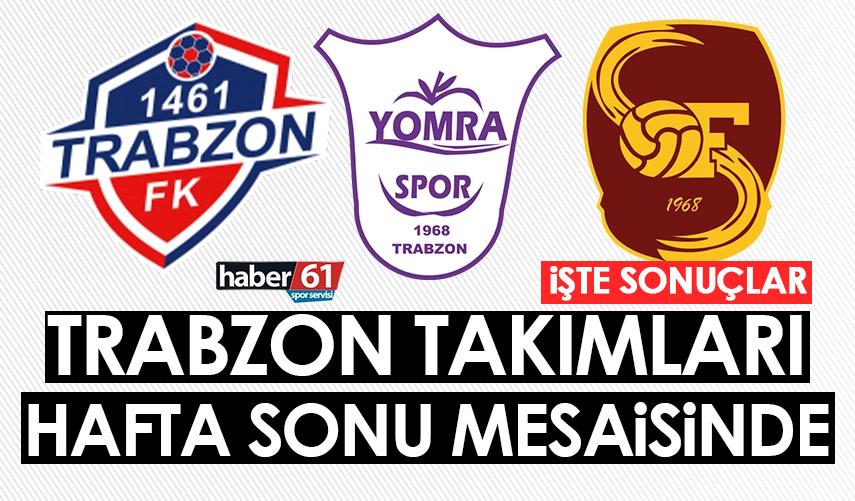 Trabzon takımlarında iki kötü bir güzel haber! 1461 Trabzon, Ofspor, Yomraspor...