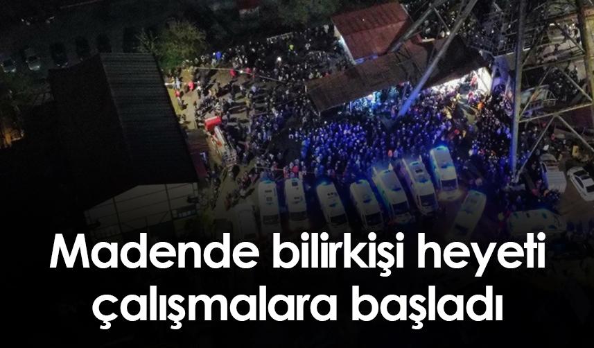 Bartın’da bilirkişi heyeti çalışmalara başladı