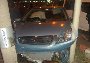 Rize'de kazada 3 kişi yaralandı