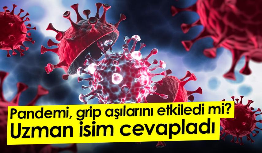 Koronavirüs, grip aşılarını etkiledi mi? Uzman isim cevapladı