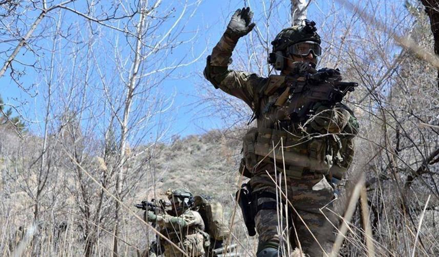 Irak'ın kuzeyinde 3 terörist etkisiz hale getirildi