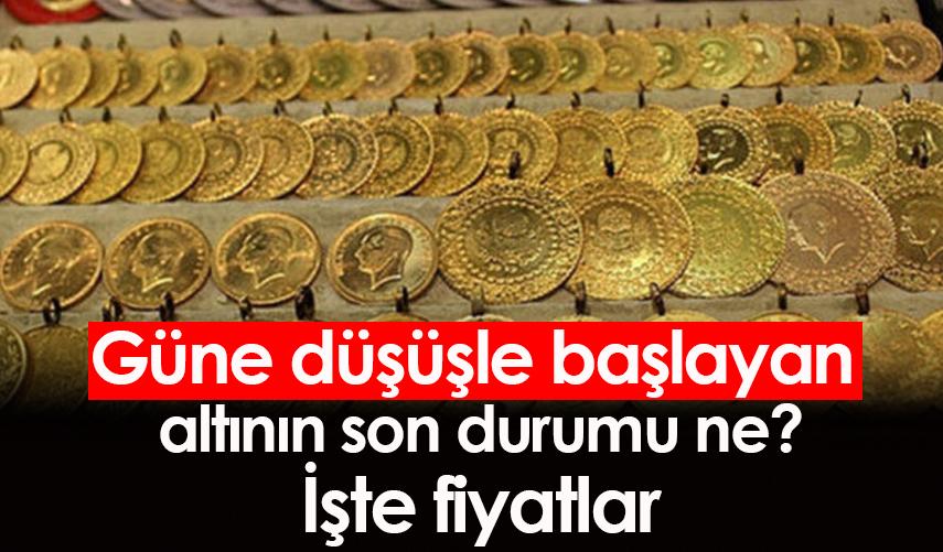 Güne düşüşle başlayan altının son durumu ne?