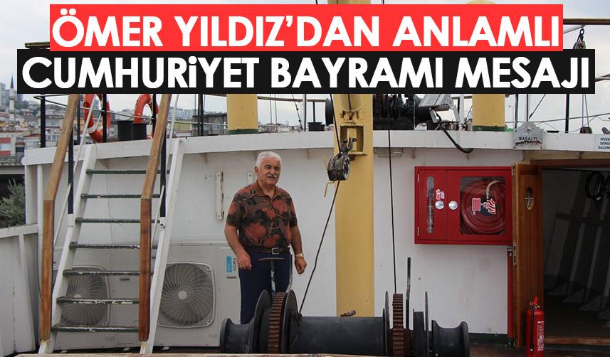 Ömer Yıldız’dan anlamlı Cumhuriyet Bayramı mesajı! Bandırma Müzesi fotoğrafları ile kutladı