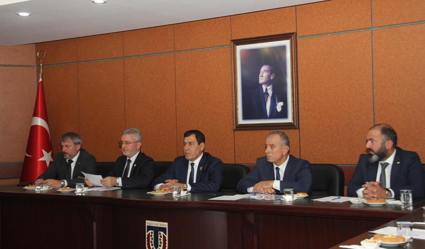 Trabzon Ticaret Borsası'nda ilk toplantılar yapıldı
