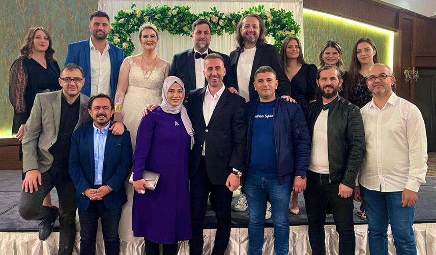 Gökmen Özağcı ve Ferda Ata ömür boyu mutluluğa evet dedi