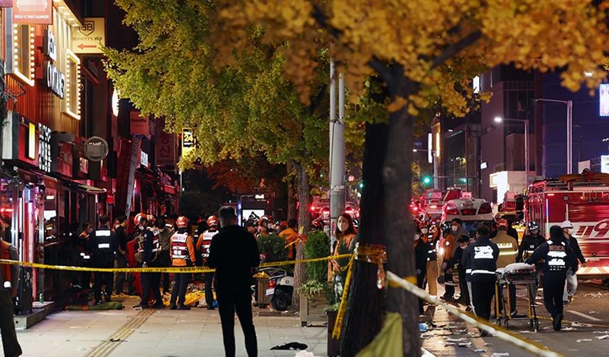 Güney Kore'de Cadılar Bayramı kutlamasında izdiham! Ölü sayısı 151 oldu