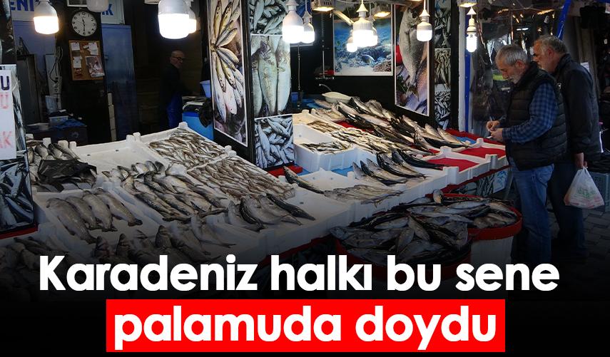 Karadeniz halkı bu sene palamuda doydu