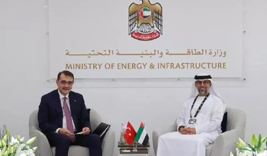 Bakan Dönmez, BAE'de mevkidaşı Mazrouie ile görüştü