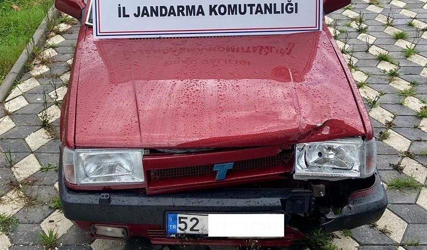 Ordu'da yaşlı adama çarpan sürücü yakalandı!