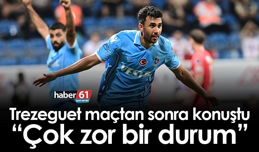 Trezeguet maçtan sonra konuştu “Çok zor bir durum”