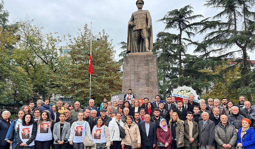 CHP Trabzon'dan 10 kasım töreni