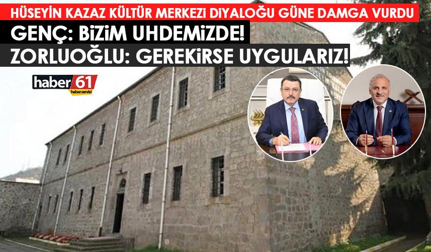 Hüseyin Kazaz Kültür Merkezi kimin? Genç ve Zorluoğlu’nun diyaloğu gündeme damga vurdu
