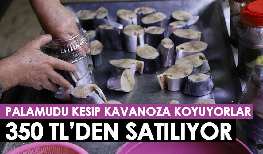 Palamudu kesip kavanoza koyuyorlar! 35 Tl'den satılıyor