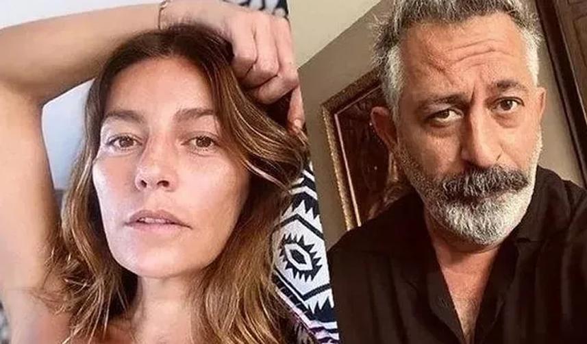 Cem Yılmaz ve Seda Akman çiftinden ilk kare geldi