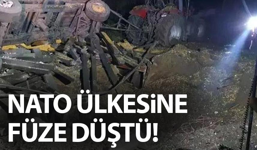 Nato ülkesine füze düştü! Dünya şokta