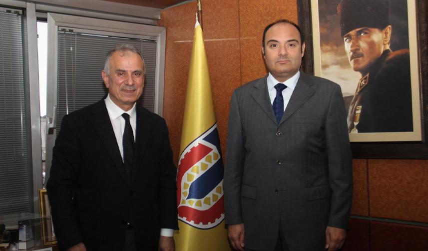 Kaymakam Demirkale’den TTB’ye ziyaret