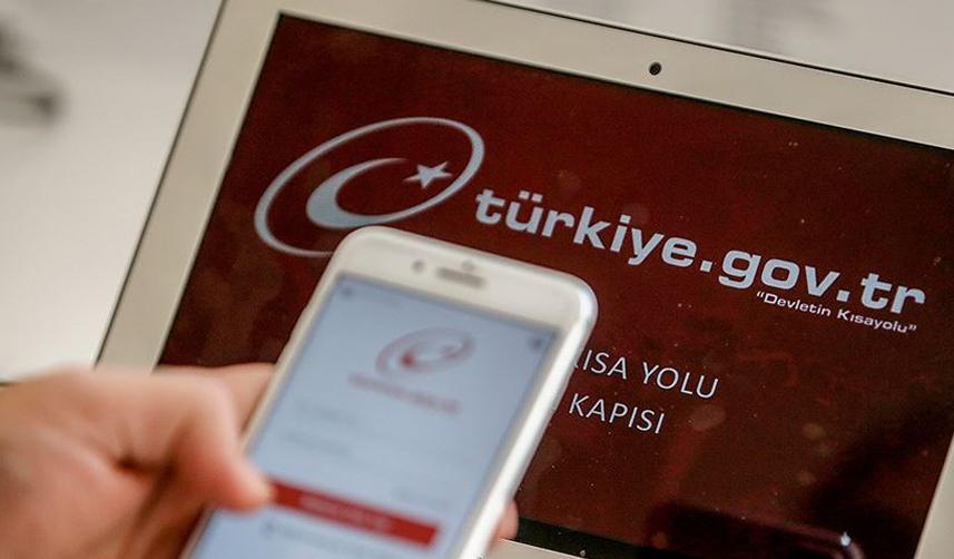 e-Devlet'te yeni hizmet kullanıma sunuldu