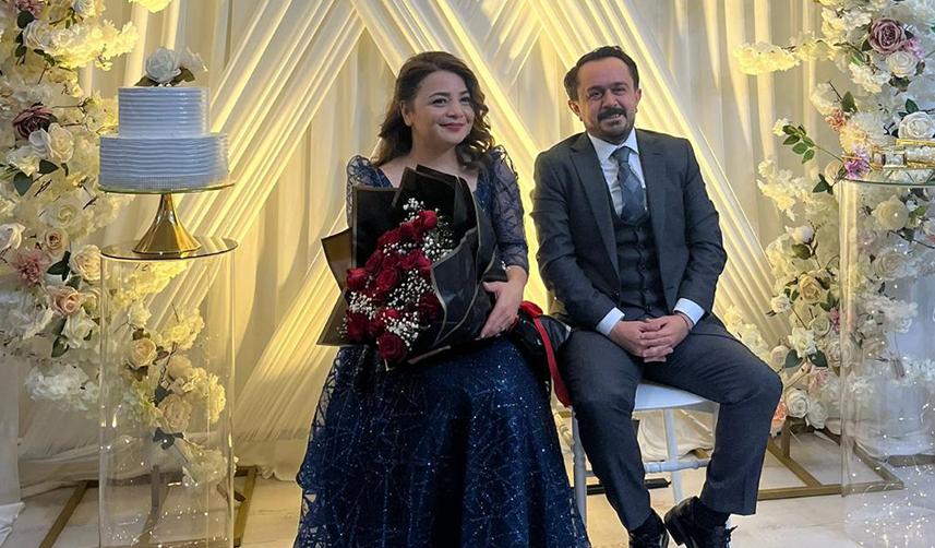 Trabzonlu Gazeteci Selahattin Özcan ve Pınar Benli evlilik yolunda ilk adımı attı