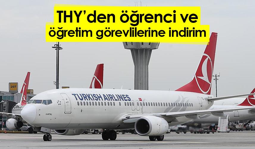 THY’den yurt dışına gidecek öğrenci ve öğretim görevlilerine indirim