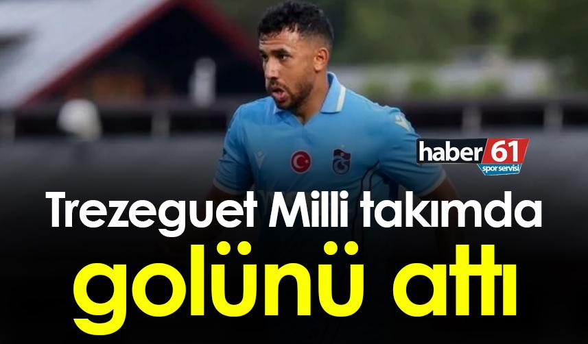 Trezeguet Milli takımda golünü attı