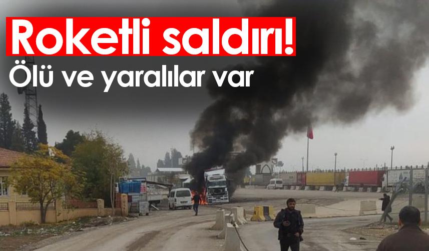 Gaziantep'e roketli saldırı! Ölü ve yaralılar var