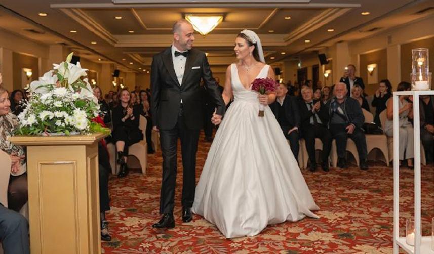 İskender ve Saral ailelerinin mutlu günü! Emine ve Osman ömür boyu mutluluğa ‘evet’ dedi