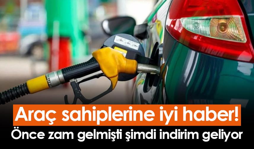 Araç sahiplerine iyi haber! Önce zam gelmişti şimdi indirim geliyor