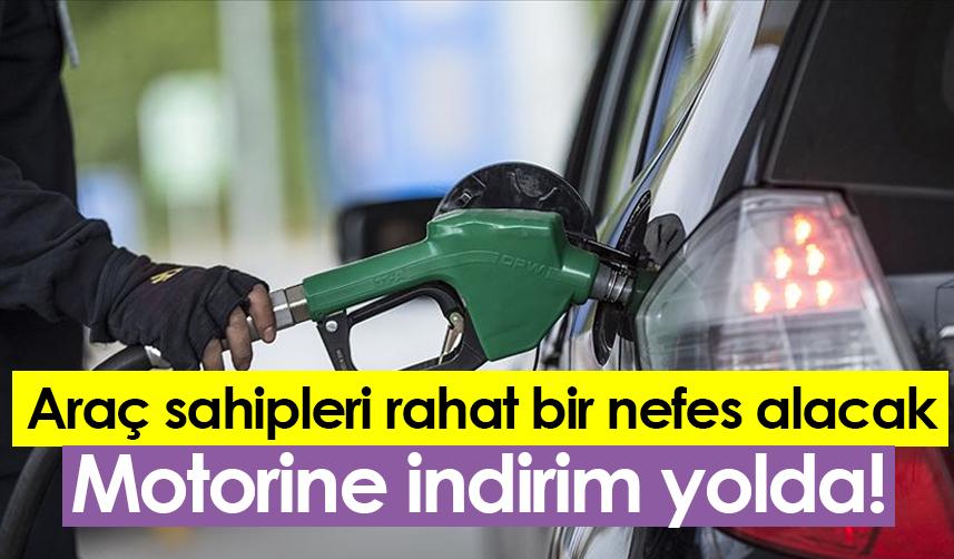 Araç sahipleri rahat bir nefes alacak! Motorine indirim yolda