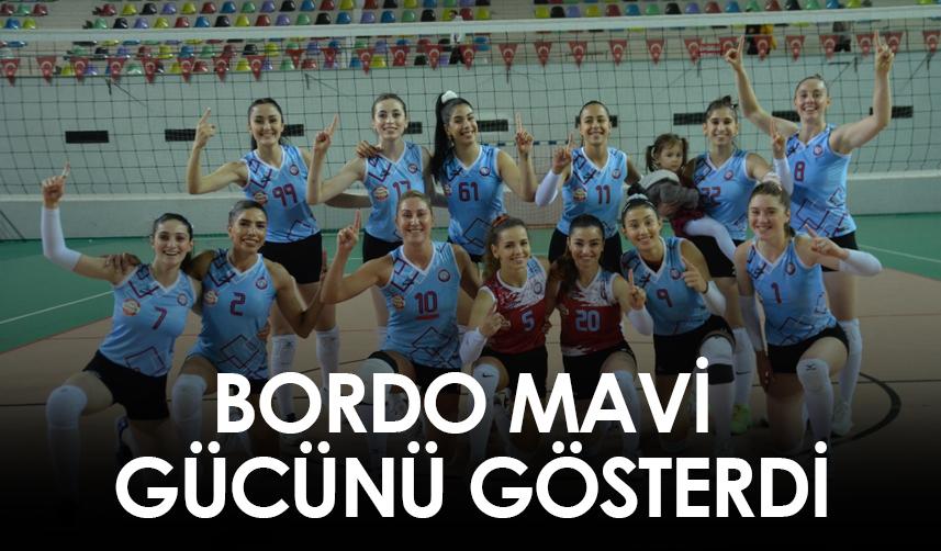 Bordo mavi gücünü gösterdi