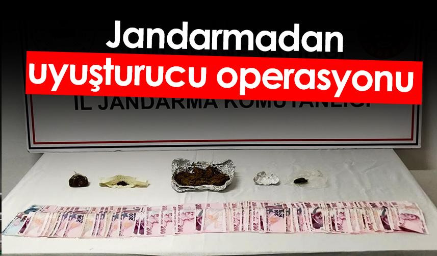 Gümüşhane'de jandarmadan uyuşturucu operasyonu - 30 Kasım 2022