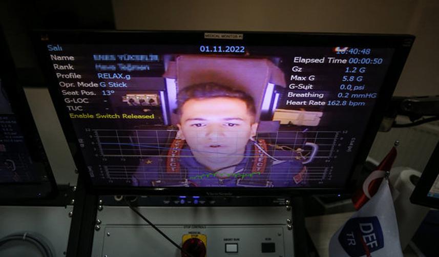 "Türkiye'nin ilk uzay yolcusu" adaylarının eğitildiği merkez görüntülendi