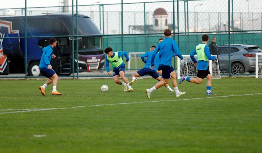1461 Trabzon FK, Pazarspor maçı öncesi hazırlıklarına devam ediyor
