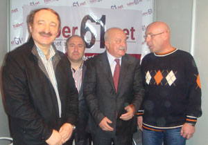 Özak ve Şener fuarda buluştu