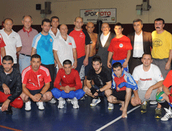 Başkan'dan sporculara  destek