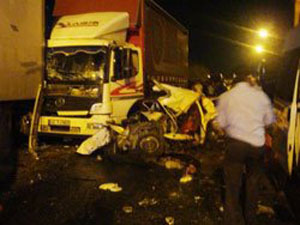 Kocaeli'ndeki kaza da 1 ölü 6 yaralı