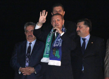 Recep Tayyip Erdoğan Rize'de!