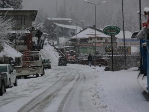 Cankurtaran'da kar geçit vermiyor